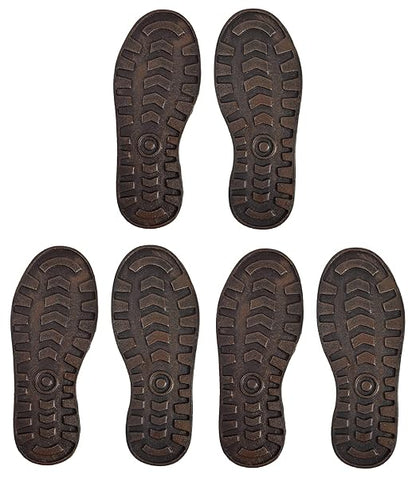Lulu Décor, Cast Iron Footprint Stepping Stone (3 pc)