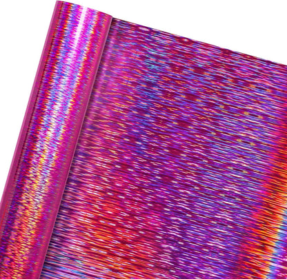 VViViD Mosaic+ Crafting Vinyl (Brushed Holographic, 7 Bundle 12" x 13" + Transfer Paper)
