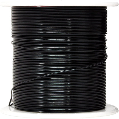 Mandala Crafts 22 Gauge Anodized Aluminum Craft Wire for Jewelry Making - 450 FT Colored Flexible Silver Black Wire - Bendable for Bonsai Armature Crafting Sculpting - Crafty Corner