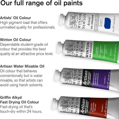 Winsor & Newton Winton Oil Color, 37ml (1.25-oz) Tube, Yellow Ochre