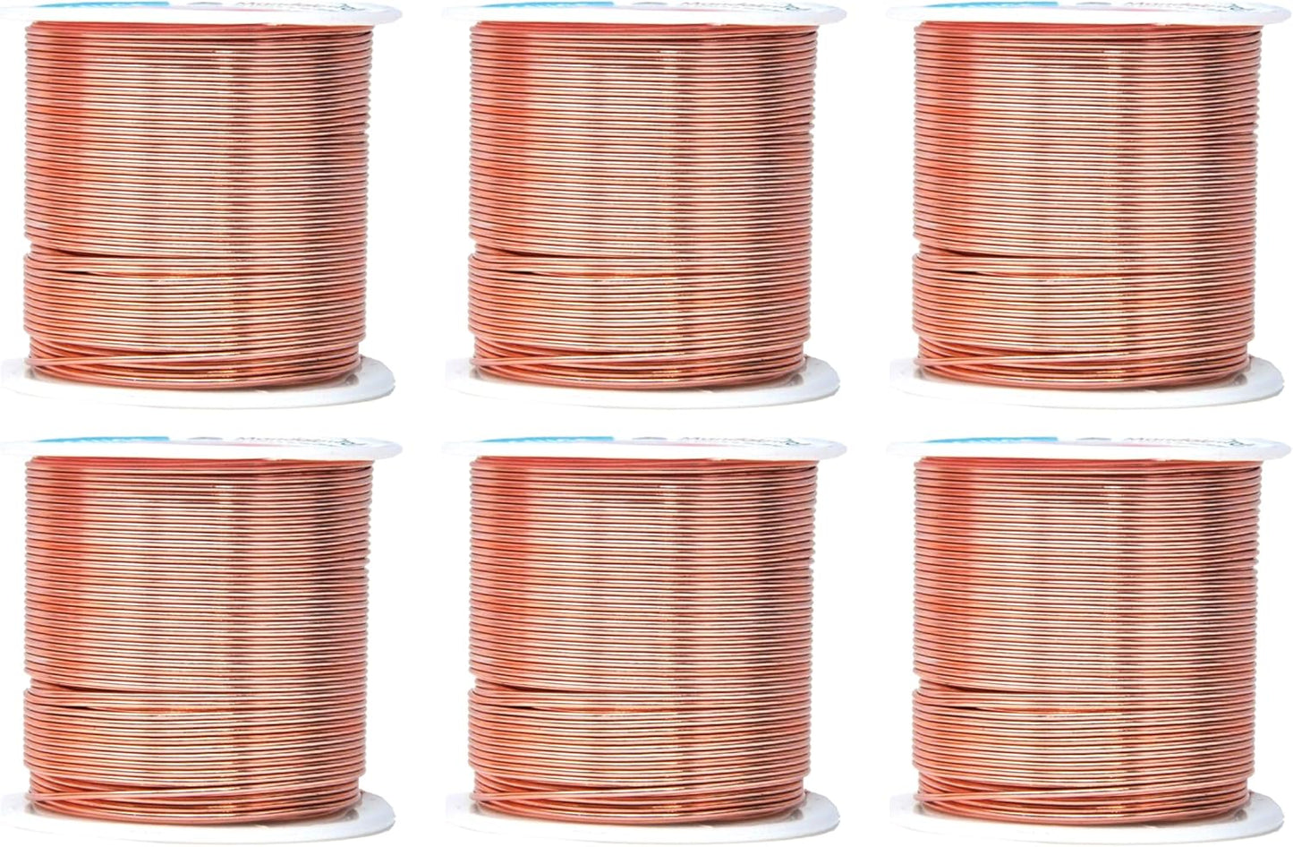 Mandala Crafts 18 Gauge Anodized Aluminum Craft Wire for Jewelry Making - 450 FT Colored Flexible Rose Gold Combo Wire - Bendable for Bonsai Armature Crafting Sculpting - Crafty Corner