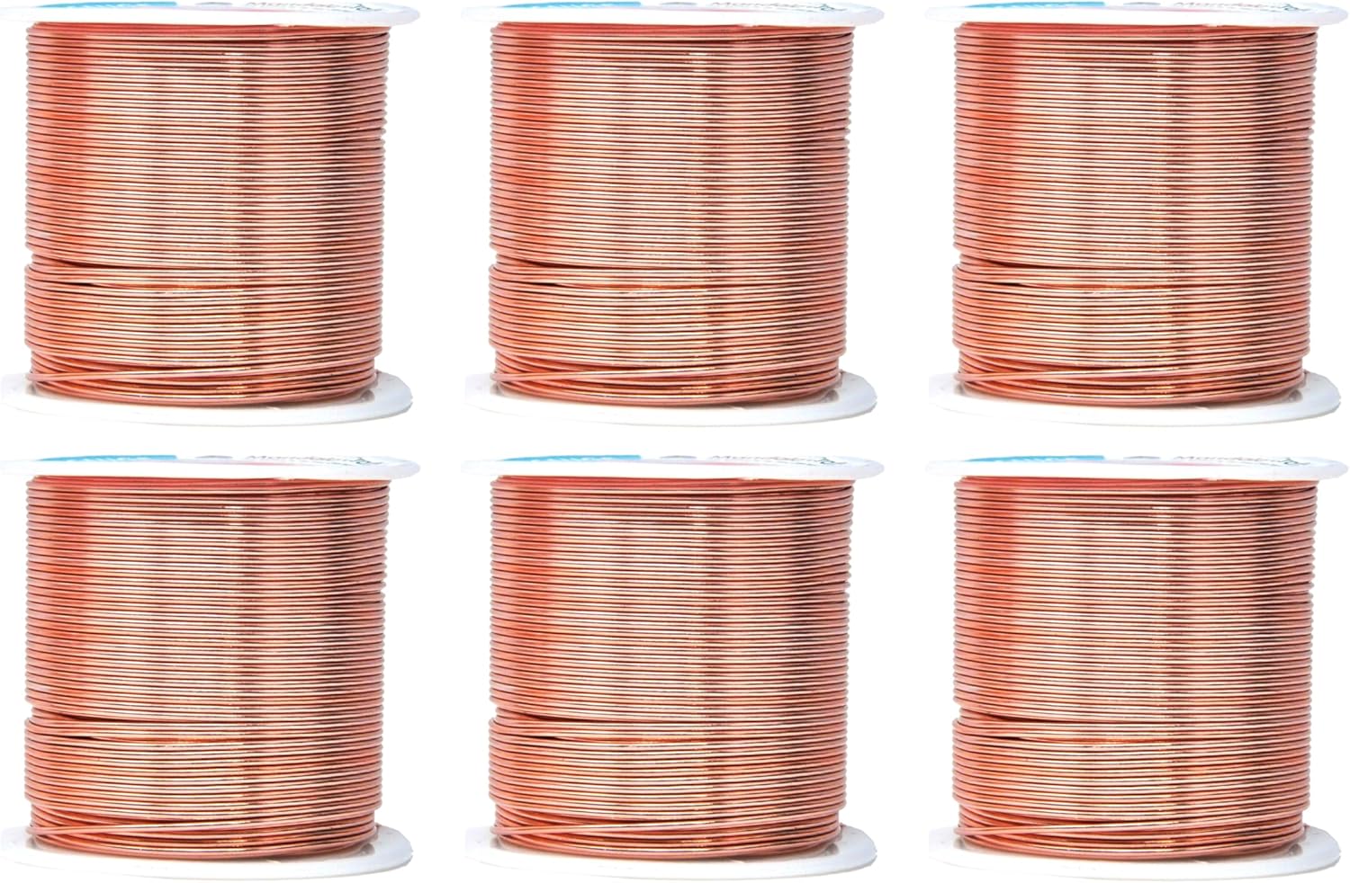 Mandala Crafts 18 Gauge Anodized Aluminum Craft Wire for Jewelry Making - 450 FT Colored Flexible Rose Gold Combo Wire - Bendable for Bonsai Armature Crafting Sculpting - Crafty Corner