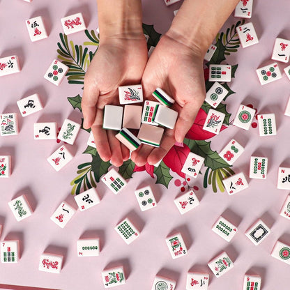 American Mahjong Tiles Set with 166 Quality Acrylic Tiles (1.2", Tiles Only), Mahjongg Game Set