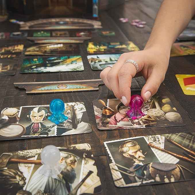 Asmodee Mysterium Board Game - Enigmatic Cooperative Mystery Game with Ghostly Intrigue, Family Fun for Kids & Adults, Ages 10+, 2-7 Players, 42 Minute Playtime