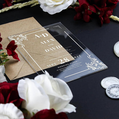 Clear Acrylic Sheet 8" x 12" Cast Plexiglass Panel 1/8" Thick (3mm) Transparent Plastic Board for Sign, Craft, Display Projects, Laser Cutting, Engraving, Pack of 2