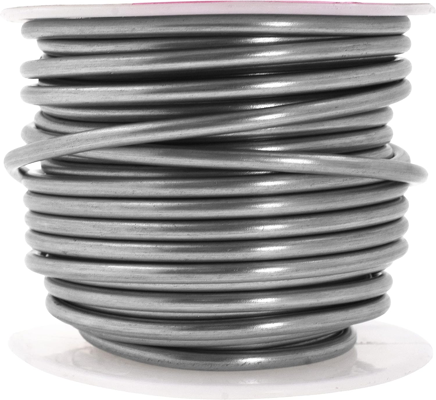 Mandala Crafts 10 Gauge Anodized Aluminum Craft Wire for Jewelry Making - 32 FT Colored Flexible Gray Wire - Bendable for Bonsai Armature Crafting Sculpting - Crafty Corner