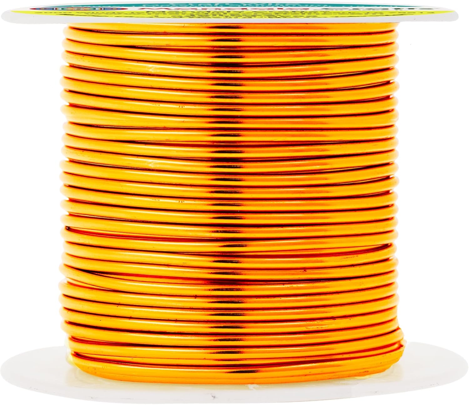 Mandala Crafts 14 Gauge Anodized Aluminum Craft Wire for Jewelry Making - 60 FT Colored Flexible Gold Tone Wire - Bendable for Bonsai Armature Crafting Sculpting - Crafty Corner