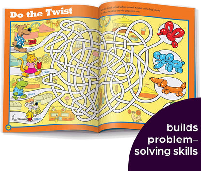Highlights for Children Amazing Mazes Beginner Maze Books for Kids Ages 3-6, 144 Pages, 2-Pack of Activity Books, Screen Free Fun and Challenging Mazes for Kids