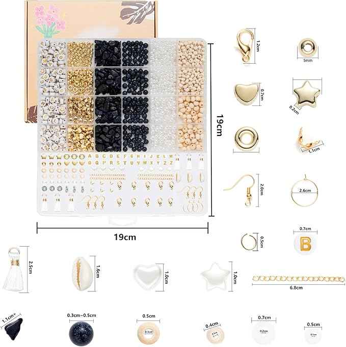 Xylise Jewelry Making Supplies Kit Natural Stone Beads for Irregular Natural Stone with for DIY Craft Bracelet Necklace Earrings for Adults (Purple)