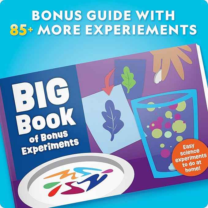 National Geographic Amazing Chemistry Set - Chemistry Kit with 100+ Science Experiments Including Crystal Growing and Reactions, Science Kit for Kids, STEM Gift for Boys and Girls (Amazon Exclusive)
