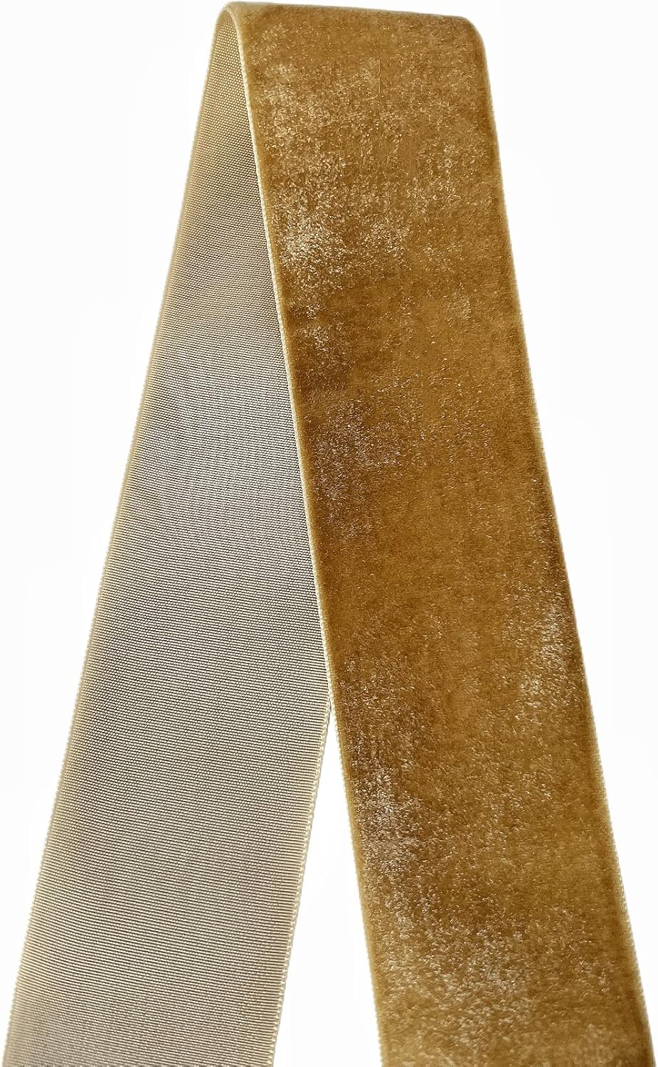 Velvet Ribbon, 1 1/2-Inch by 25-Yard Spool (Khaki) - Crafty Corner