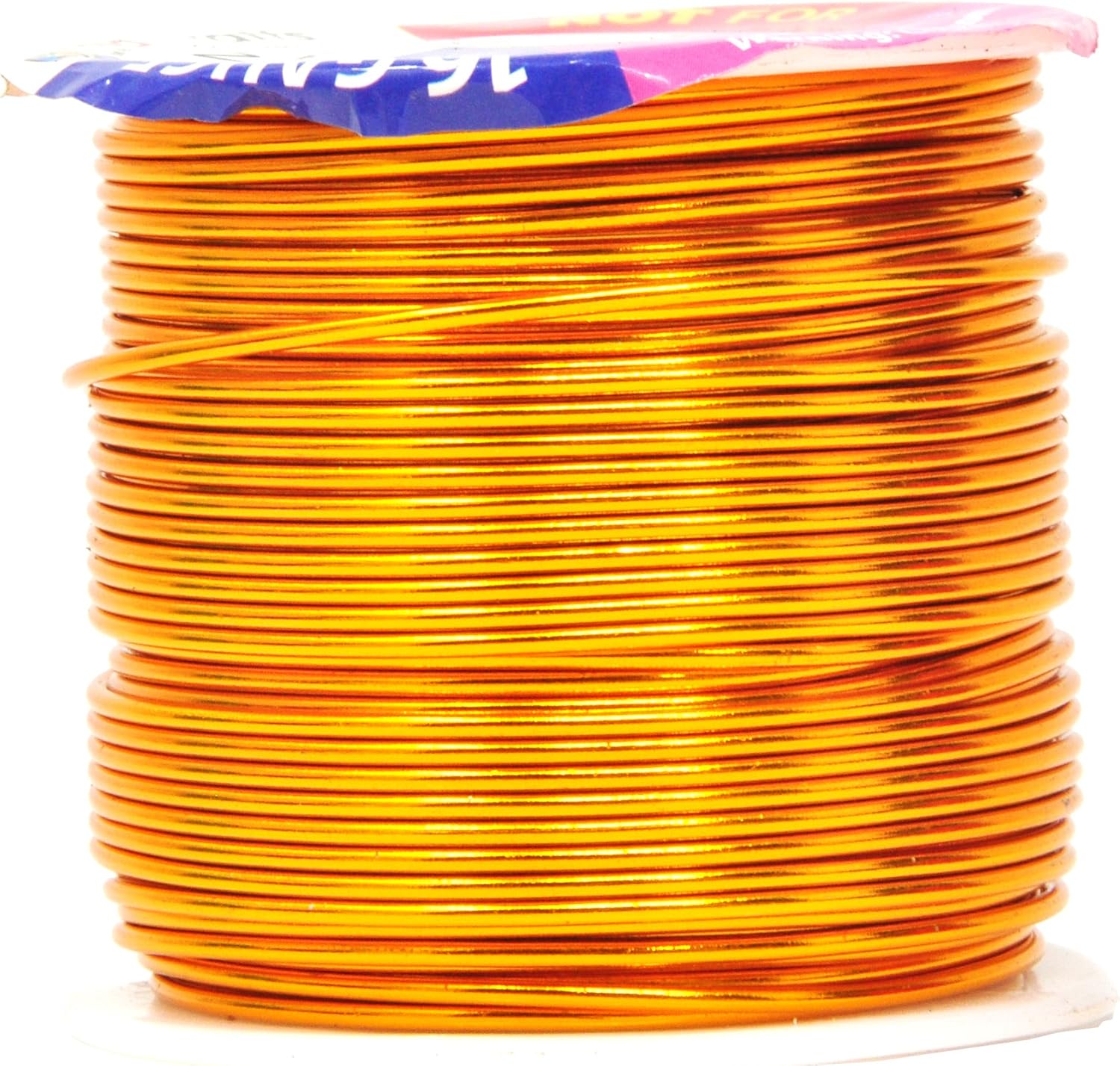 Mandala Crafts 16 Gauge Anodized Aluminum Craft Wire for Jewelry Making – 390 FT Colored Flexible Silver Copper Gold True Blue Purple Pink Wire - Bendable for Bonsai Armature Crafting Sculpting - Crafty Corner