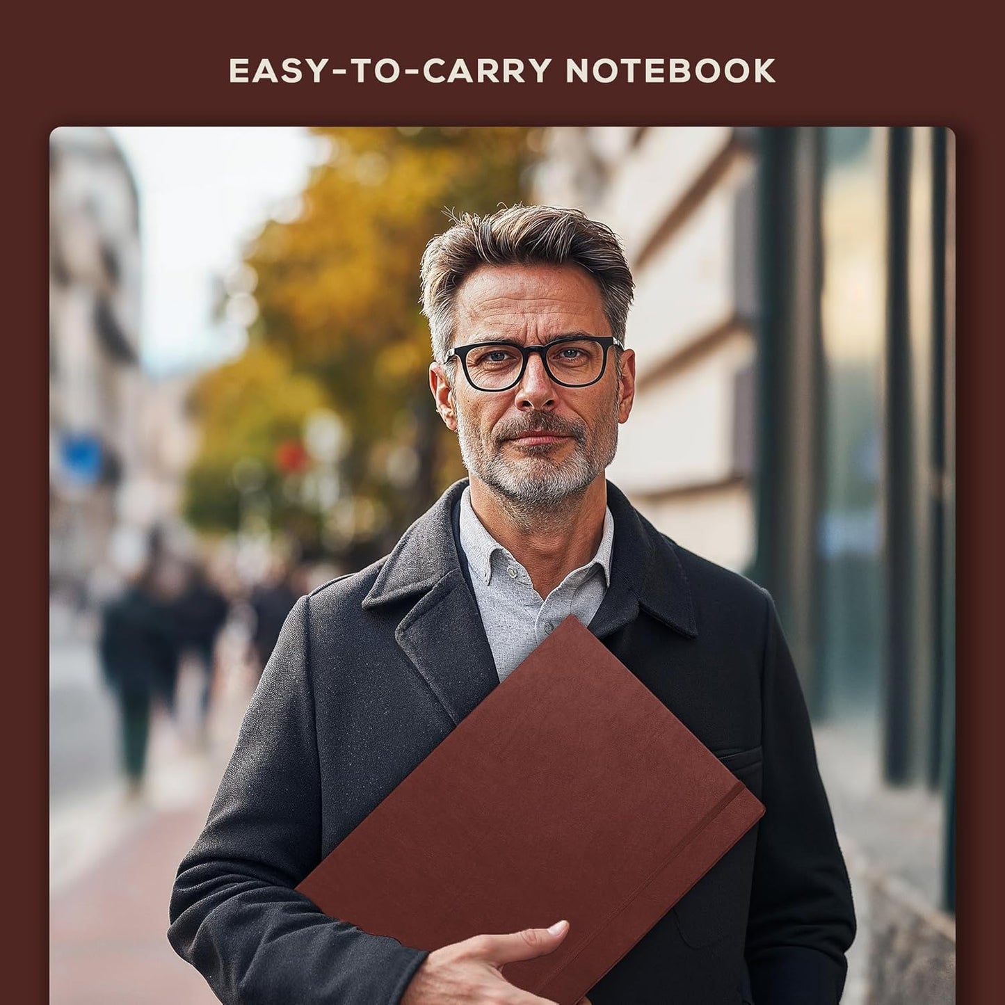 Beechmore Books A3 Sketchbook – 11.7x16.5 Premium Vegan Leather Bound Large Sketch Book Hardcover with 160 Thick 160gsm Perforated Ivory Pages, Blank Sketch Pad Gift Boxed Back Pocket Ribbon Bookmark - Crafty Corner