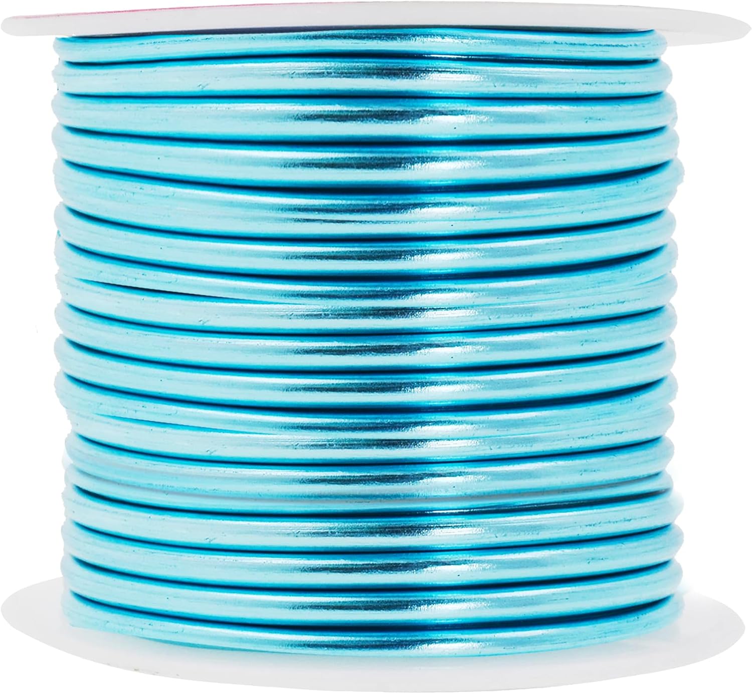 Mandala Crafts 10 Gauge Anodized Aluminum Craft Wire for Jewelry Making - 32 FT Colored Flexible Ice Blue Wire - Bendable for Bonsai Armature Crafting Sculpting - Crafty Corner