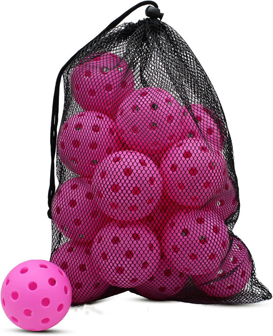 Magicorange Pickleball Balls, 20 Pack USAPA Approved Outdoor Pickleballs, High Elasticity & Durable Pickle Balls
