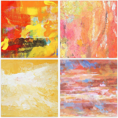 48 Sheets 24 Designs Scrapbook Paper Pad, 6"×6" Single-Sided Decopodge Craft Cardstock Paper,Scrapbooking DIY Decorative Background Cardmaking Supplies.Oil Painting&Landscape - Crafty Corner