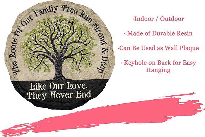 Spoontiques Family Tree Step Stone, 1 EA