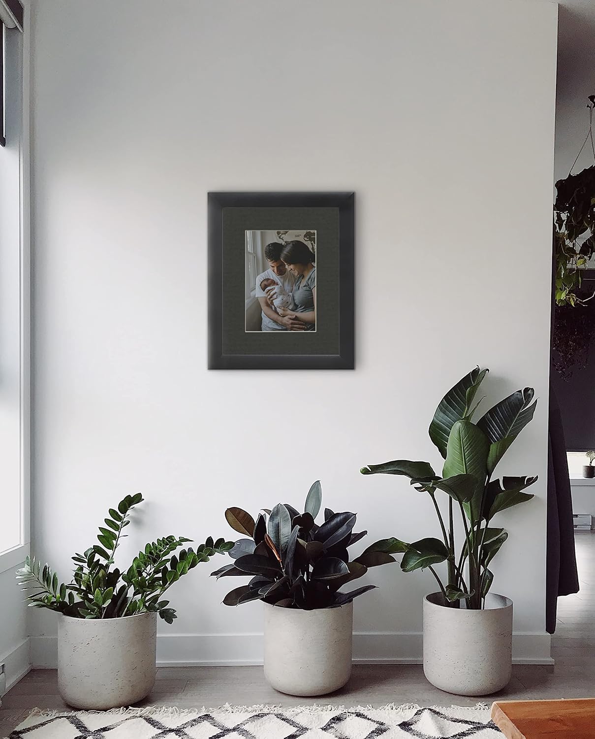 Craig Frames B404 Pre-cut Mat Board for 14x18 Print, 18x24, Textured Black