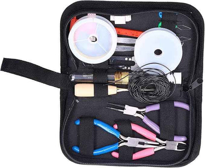 FRELEAN Jewelry Making Kit with 1830 Pieces | Pliers & Beading Supplies for Bracelet Repair/Earring Making/DIY Crafts | Complete Starter Set for Beginners & Hobbyists