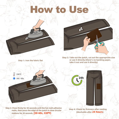 Iron on Patches for Clothes, 20 Pieces Patches for Cloth, 100% Cotton Fabric Patches for Clothing, Bag, Hat Repair, Clothing Repair Decorating Kit 3.7" by 4.9" (9.5 cm x 12.5 cm, Light Colors Series)