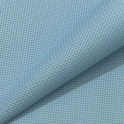 Aida Cloth 11 Count Cross Stitch Fabric,19×28inch (11CT,Sky Blue)
