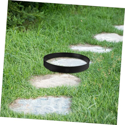 Round Concrete Paver Mold Plastic Path Maker Mould Pavement Mold Easy Clean Reusable Path Paving Mould Unique Garden Tool