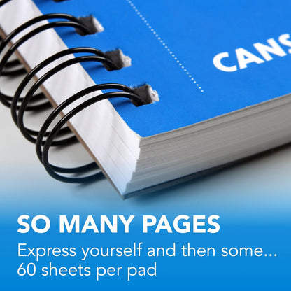 Canson XL Series Mixed Media Pad, Side Wire, 9x12 inches, 60 Sheets – Heavyweight Art Paper for Watercolor, Gouache, Marker, Painting, Drawing, Sketching - Crafty Corner