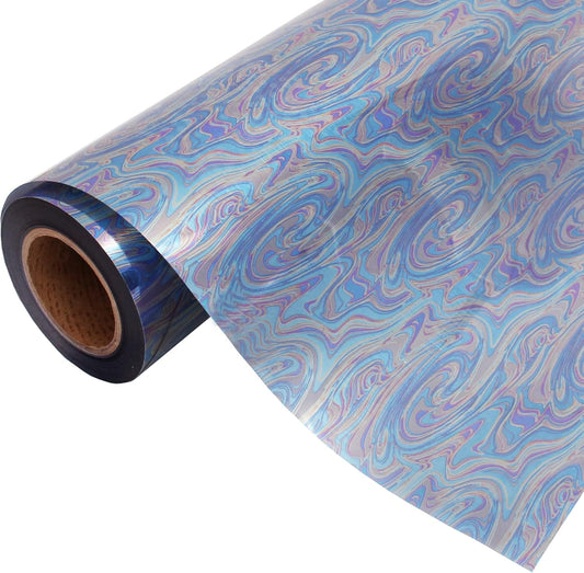 10 Yard x 20" Wide Threadart Liquid Metal Heat Transfer Vinyl Film | Compatible with Venture Explore and Maker, Silhouette Cameo, & Large Format Cutters