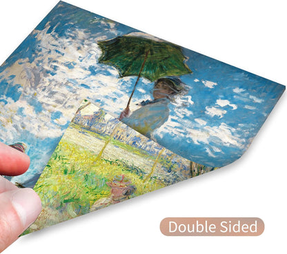 Origami Paper Kit 50 Sheets 6 Inch Square Double Sided Color 10 Vivid Colors for Hand Crafts Origami Paper Arts Creativity.Monet - Crafty Corner