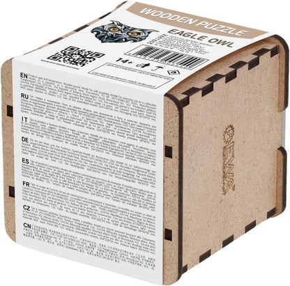 EWA Home Décor – Eagle Own Small 125 Pieces – Wooden Jigsaw Puzzle for Adults – Perfect for Artistic Home Decoration and Mindful Relaxation
