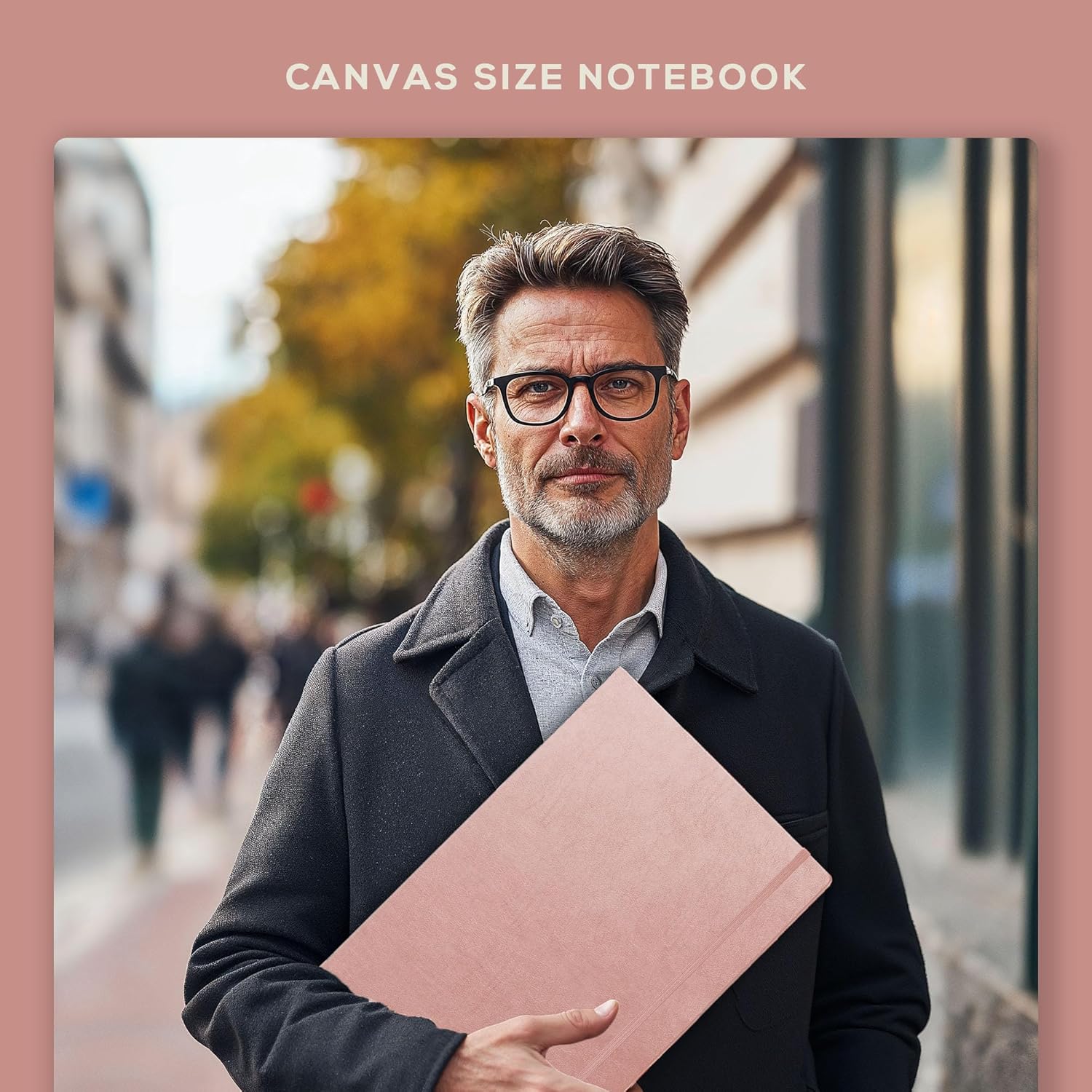Beechmore Books A3 Sketchbook – 11.7x16.5 Premium Vegan Leather Bound Extra Large Sketch Book Hardcover, 160gsm 160 Perforated Ivory Pages, Blank Sketch Pad, Gift Boxed, Back Pocket, Ribbon Bookmark - Crafty Corner