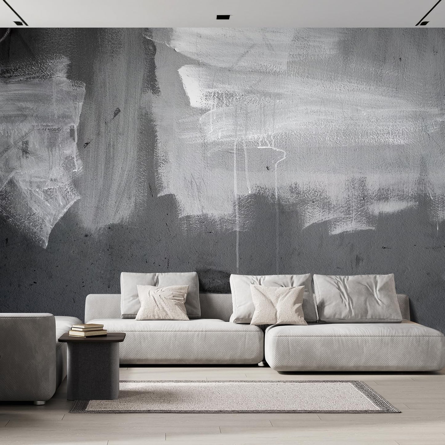 wall26 Wall Sticker/Wall Mural Metal Background, Not Peel and Stick, Non-Woven Wallpaper Decorative for Bedroom, Living Room, Office - 120x120 inches
