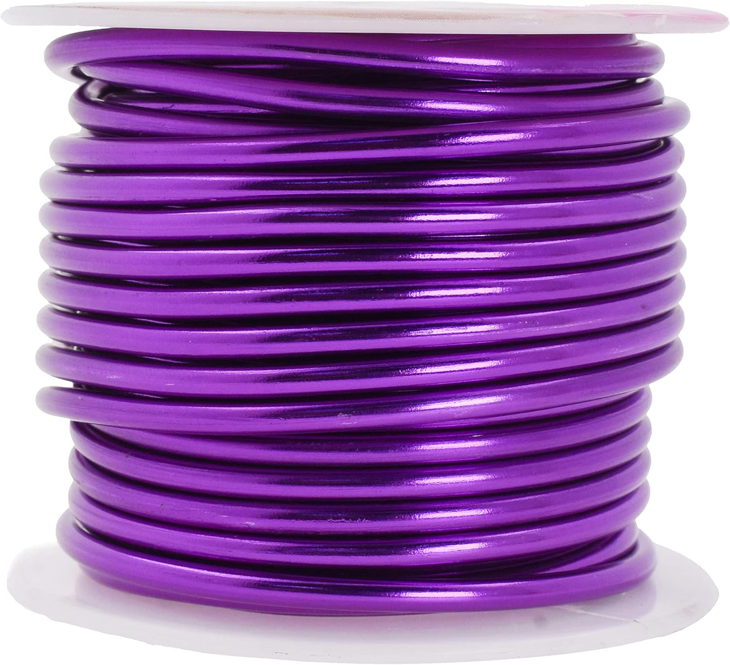 Mandala Crafts 10 Gauge Anodized Aluminum Craft Wire for Jewelry Making - 32 FT Colored Flexible Purple Wire - Bendable for Bonsai Armature Crafting Sculpting - Crafty Corner