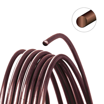 The Beadsmith Wire Elements Craft Wire – Tarnish Resistant, Soft Temper, Round, Smoke Quartz Color – 0.32mm, 28 Gauge, 40 Yard Spool – Jewelry Making, Wire Wrapping, & Other DIY Crafts