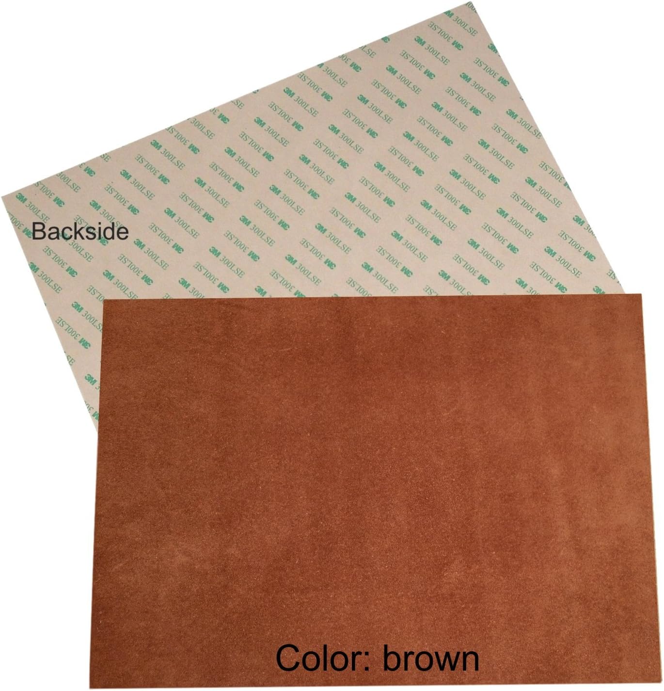Premium Quality Suede Sheets 8.5"x12" with Super-Strong self-Adhesive Backing. Ideal for Making Peel-and-Stick (self-Stick, Stick-on) Soles for Dance Shoes, [SUEDE-DIY-r01]. - Crafty Corner