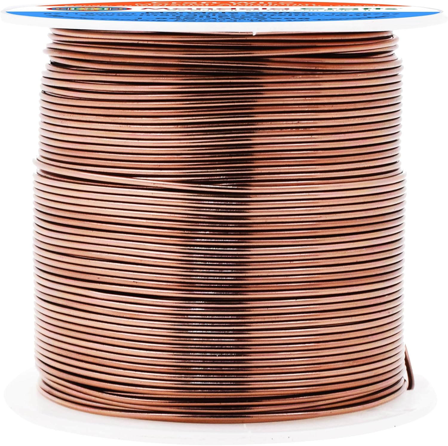 Mandala Crafts 20 Gauge Anodized Aluminum Craft Wire for Jewelry Making - 100 FT Colored Flexible Light Brown Wire - Bendable for Bonsai Armature Crafting Sculpting - Crafty Corner