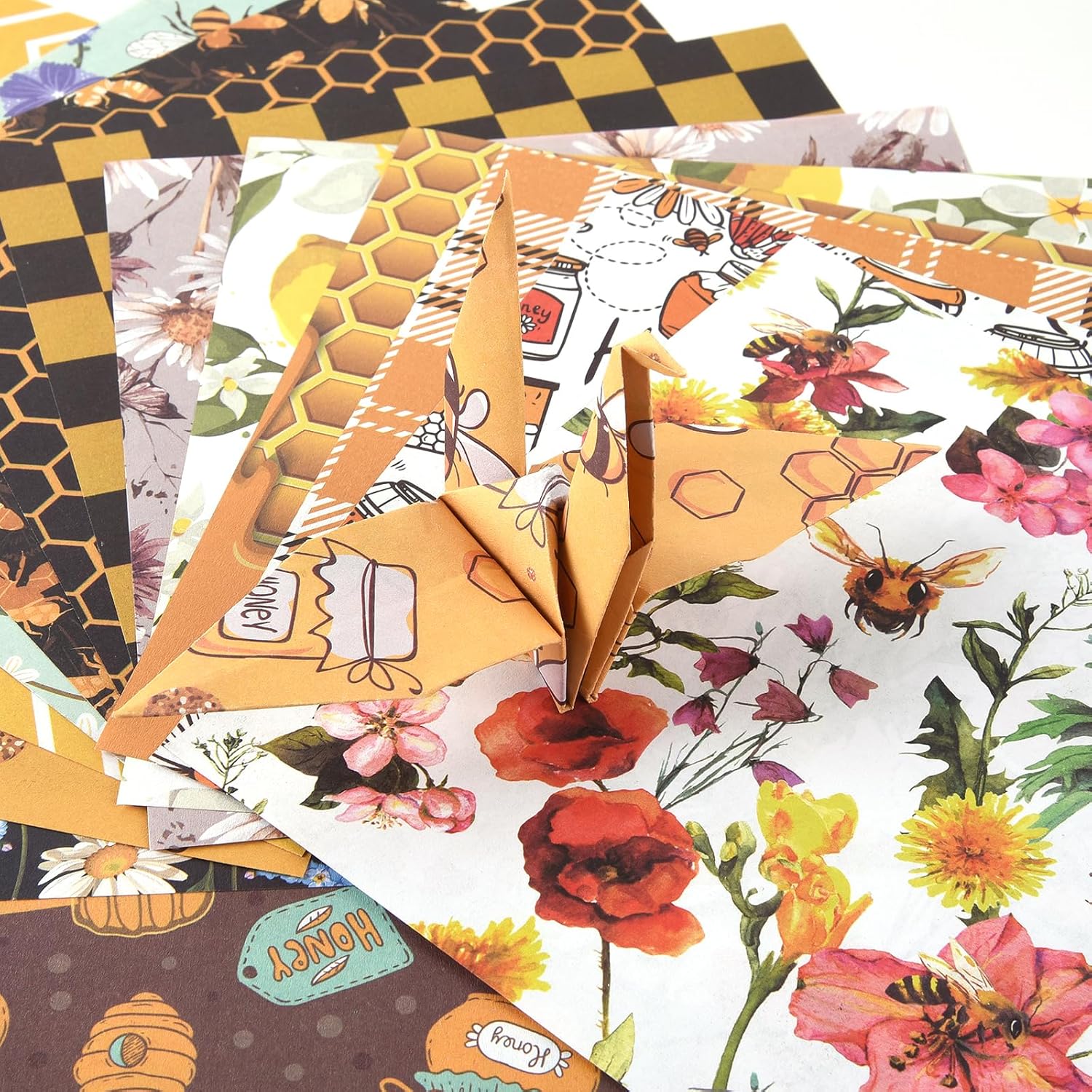 Origami 6x6 Paper Kit 150 Sheets 150 Vivid Colors Double Sided Same Printed Traditional Patterns Square for Arts Crafts Projects Japan Traditional Chiyo.Afternoon Tea - Crafty Corner