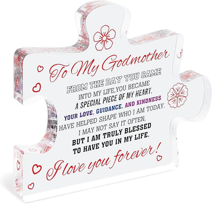 Godmother Gifts from Godchild, Godmother Gift for Women, Mothers Day Gifts for Godmother, God Mother Gifts Birthday Christmas Gift for Godmom Madrina