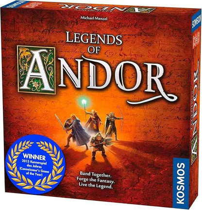 Legends of Andor Board Game | Cooperative Strategy Adventure Game By KOSMOS | Spiel Des Jahres Kennerspiel Winner