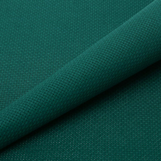 Aida Cloth 14 Count Cross Stitch Fabric,19×28inch (14CT, Green)