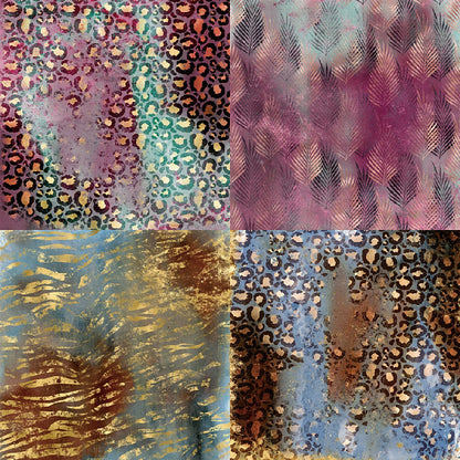 YASMEN 6"x6" Scrapbook Paper Pad - 24 Sheets of Patterned Cardstock for Card Making, Scrapbooking, Junk Journal, DIY Gift Cards - Single-Sided Decopodge Decorative Craft Paper - Crafty Corner
