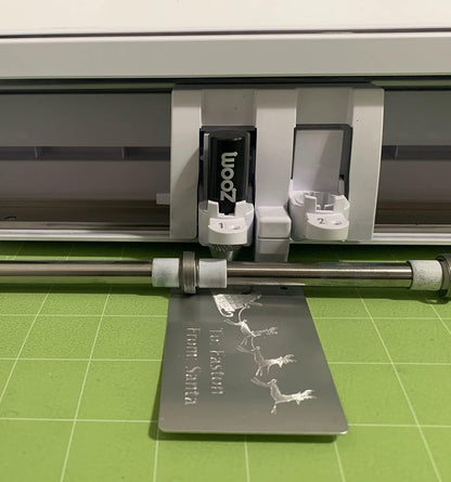 Metal Engraving Blanks for Etching w/Silhouette Cameo 4 Pro Plus, Brother Scan and Cut, Maker, Explore Air 2 or Laser Engraving Blanks - Anodized Aluminum Sheet Metal & Plates for Crafting- 10 Pack