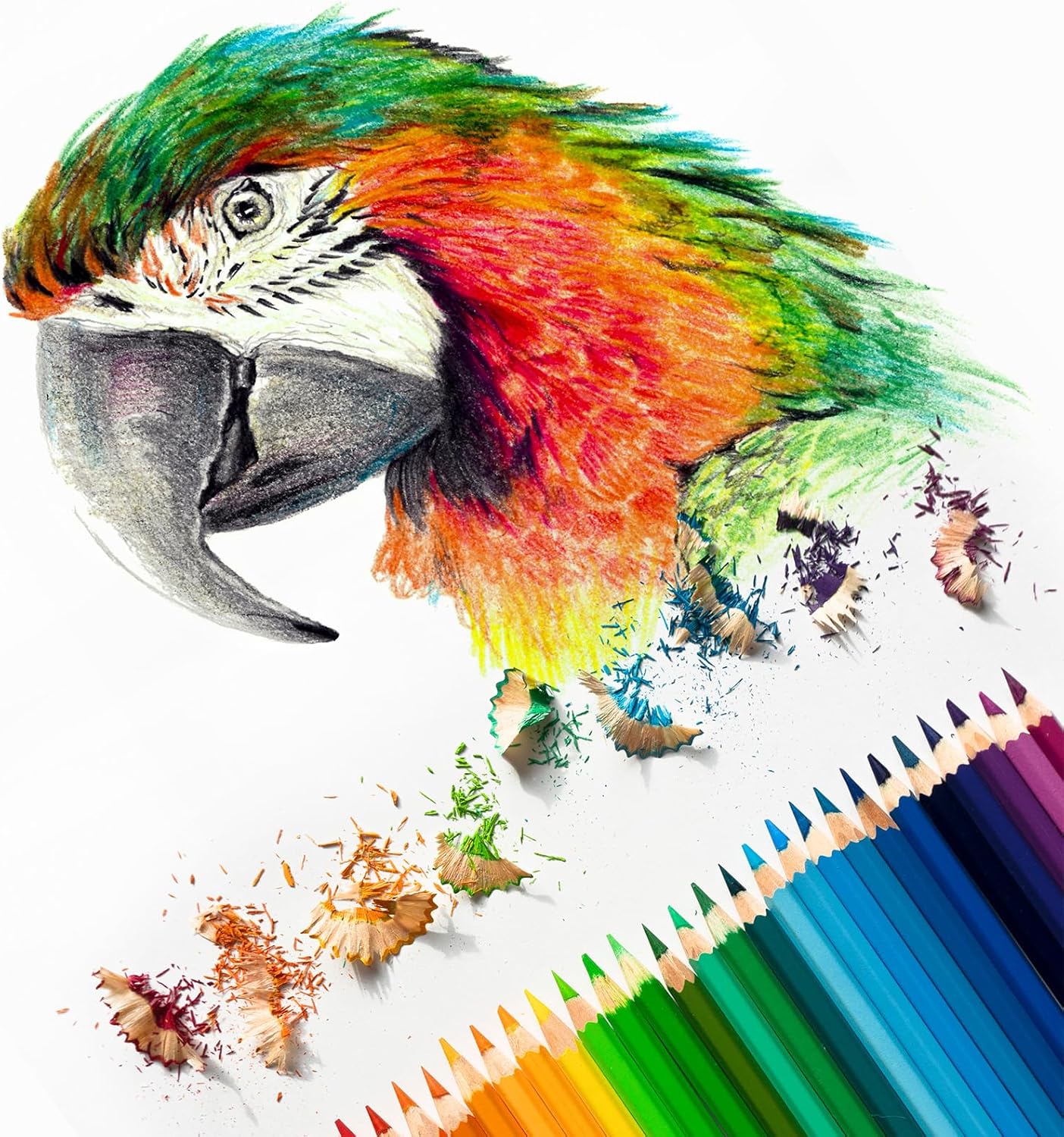 PATIKIL Watercolor Pencil, 6Pcs Water Soluble Pencils for Blending, Coloring, Sketch Drawing, Painting, Light Purple