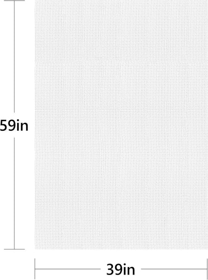 Cross Stitch Aida Fabric 16 Count, 59 by 39 Inch Large Size, Classic Reserve Cross Stitch Aida Cloth for Home DIY Embroidery Decoration