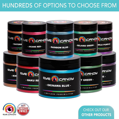 Eye Candy Premium Mica Powder Pigment “Glimmer White” (25g) Multipurpose DIY Arts and Crafts Additive | Woodworking, Bath Bombs, Resin, Epoxy, Soap, Nail Polish (Glimmer Ghost White, 25G)