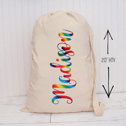 10 Yard x 20" Wide Threadart Rainbow Metallic Foil Heat Transfer Vinyl Film HTV | Compatible with Venture Explore and Maker, Silhouette Cameo, & Large Format Cutters