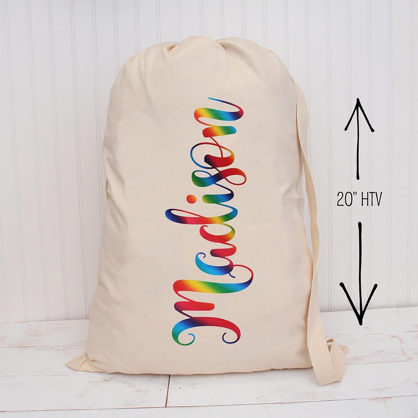 3 Yard x 20" Wide Threadart Rainbow Metallic Foil Heat Transfer Vinyl Film HTV | Compatible with Venture Explore and Maker, Silhouette Cameo, & Large Format Cutters