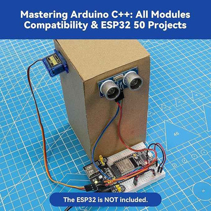 SunFounder Universal Maker Sensor Kit Compatible with Arduino Mega 2560/Uno R3/R4 Minima/WiFi Nano, Raspberry Pi 5/4B/3B+/Zero 2 W/, Pico W, ESP32, C++, Python, MicroPython, Beginners & Engineers