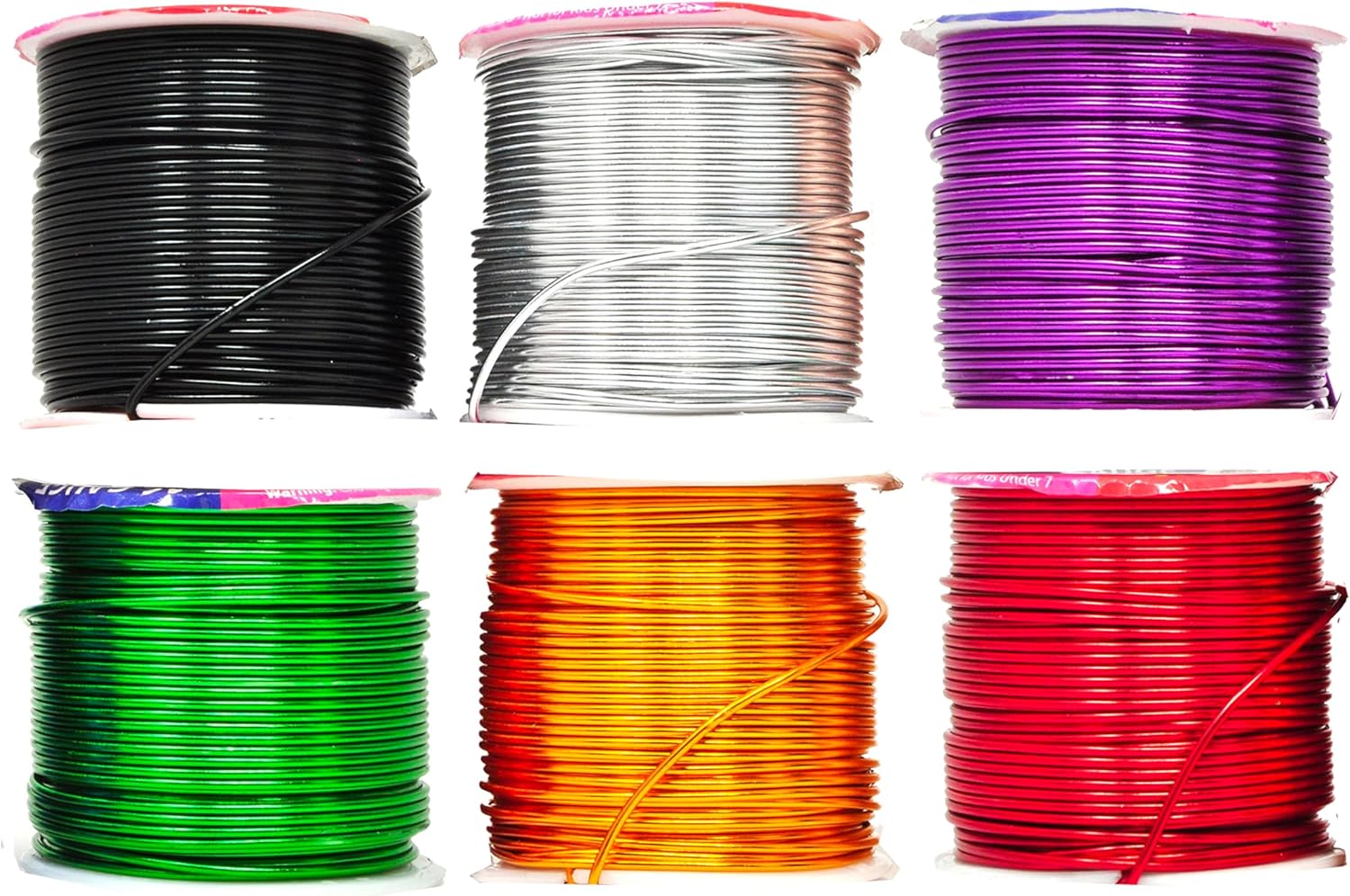 Mandala Crafts 16 Gauge Anodized Aluminum Craft Wire for Jewelry Making – 390 FT Colored Flexible Silver Black Gold Purple Red Kelly Green Wire - Bendable for Bonsai Armature Crafting Sculpting - Crafty Corner