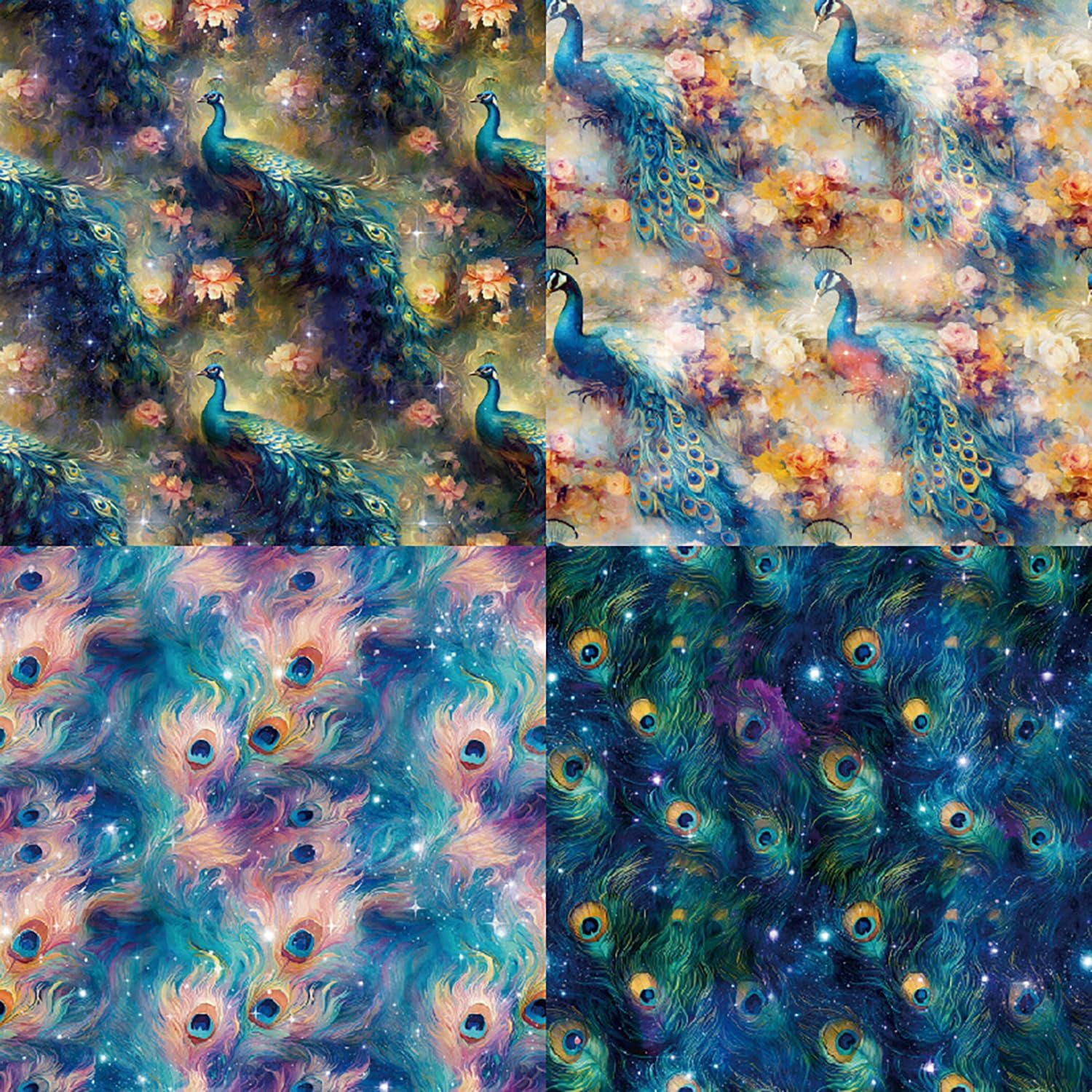 YASMEN Scrapbook Paper Pad 6x6, Patterned Cardstock, Single-Sided Decopodge, DIY Decorative Craft Paper, Scrapbooking Junk Journal Gift Card Making Supplies - 24 Sheets - Crafty Corner